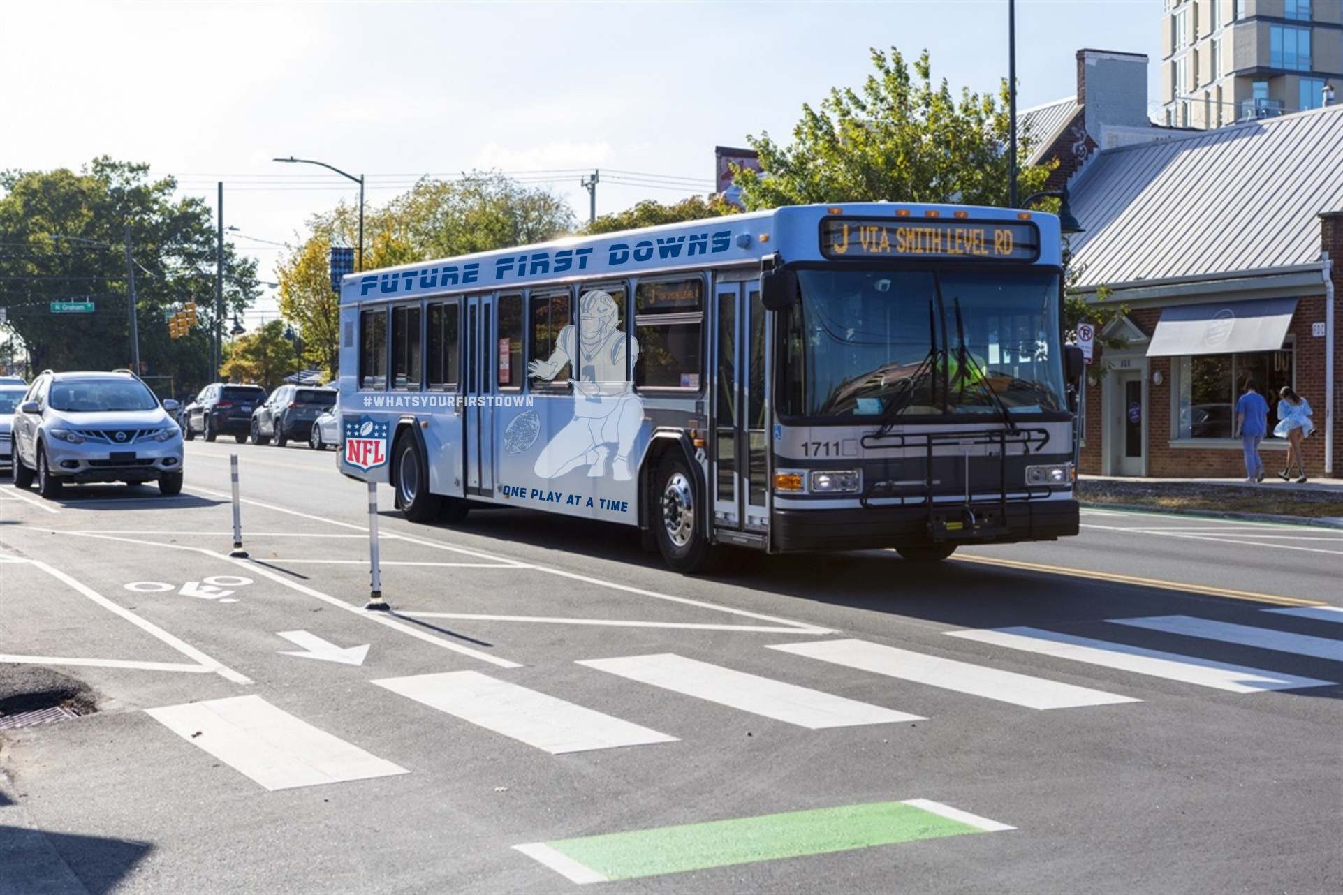 Future First Downs bus execution