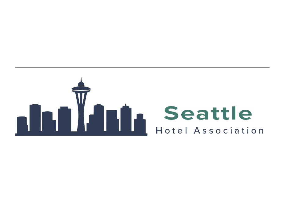 Seattle Hotel Association horizontal logo concept by JoJo Maestas