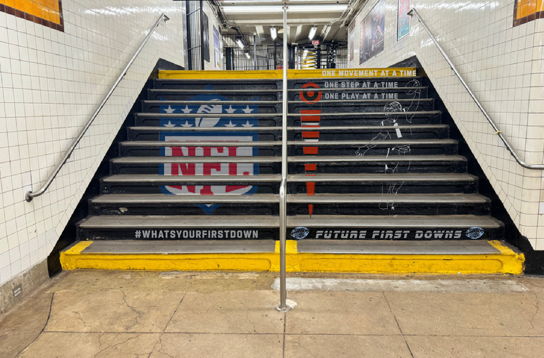 Future First Downs staircase execution